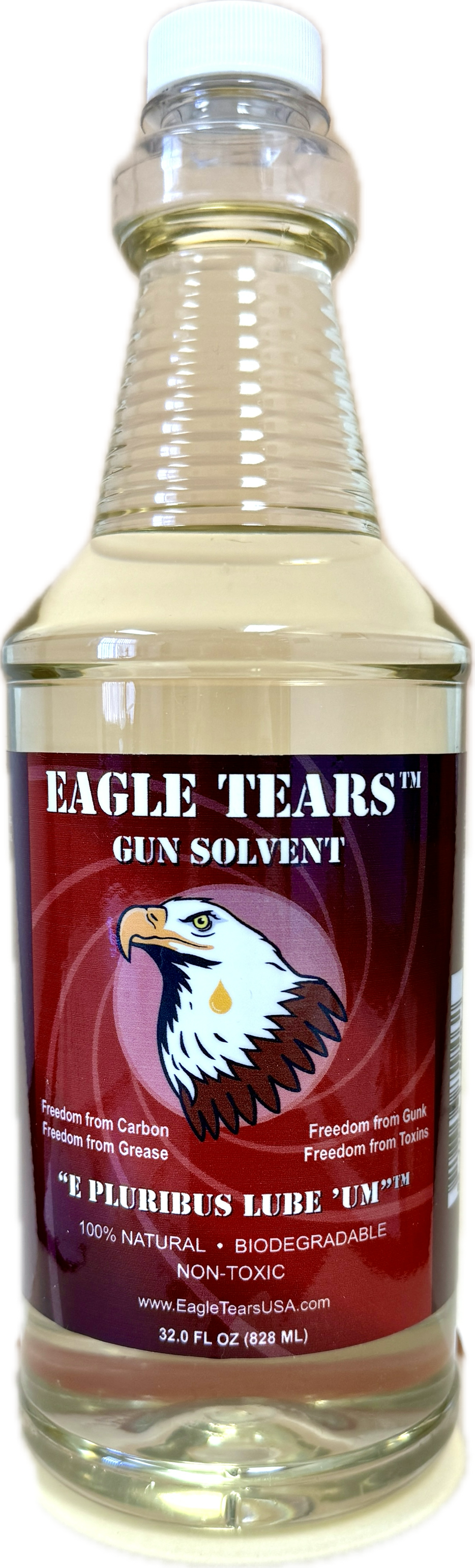 Eagle Tears Gun Solvent (32 oz.) With Spray Nozzle