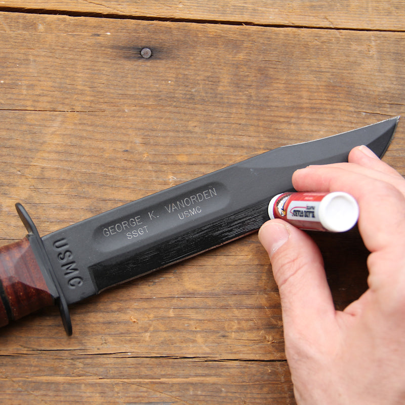 Blade Guard Paste in Lip Balm Tube