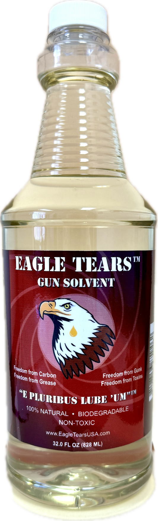 Eagle Tears Gun Solvent (32 oz.) With Spray Nozzle